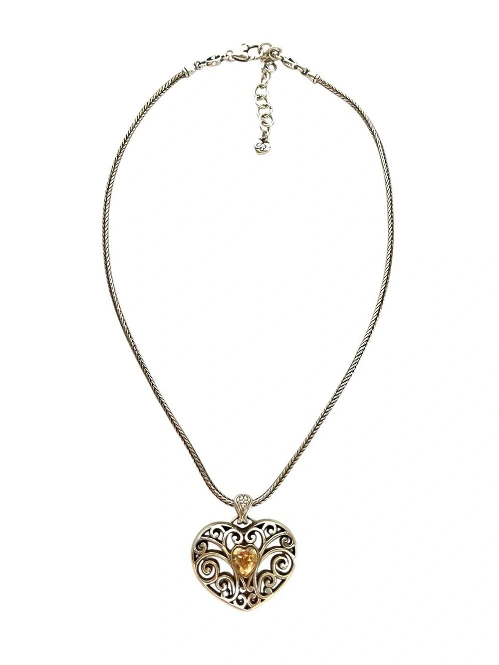 Brighton Sofi Golden Heart Necklace